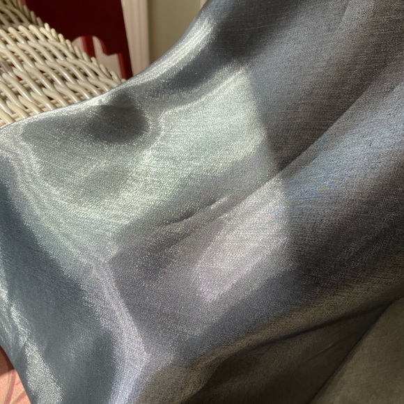 REDUCED EVENING SKIRT.  SILVER GRAY.  PT - Picture 3 of 6